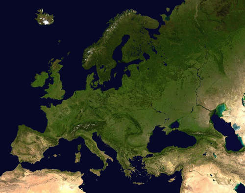 Europe satellite