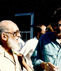 Paulo Freire and Henry A. Giroux  | Photo © Henry A. Giroux