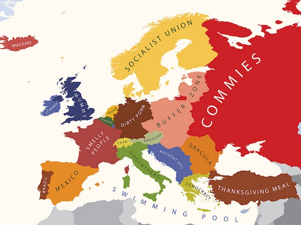 Europe According to the United States of America